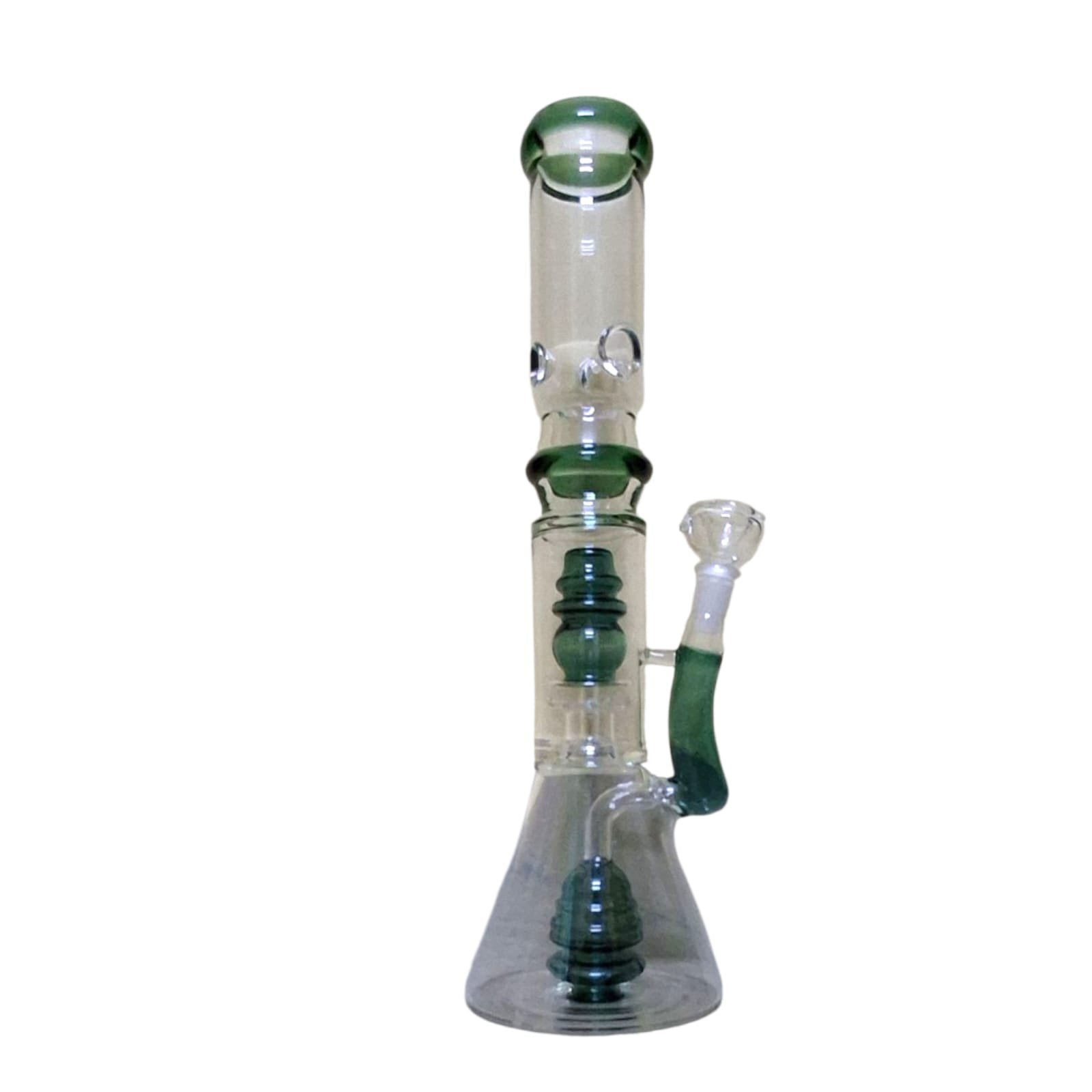 16 Inch Heavy Glass Bong With double perculator
