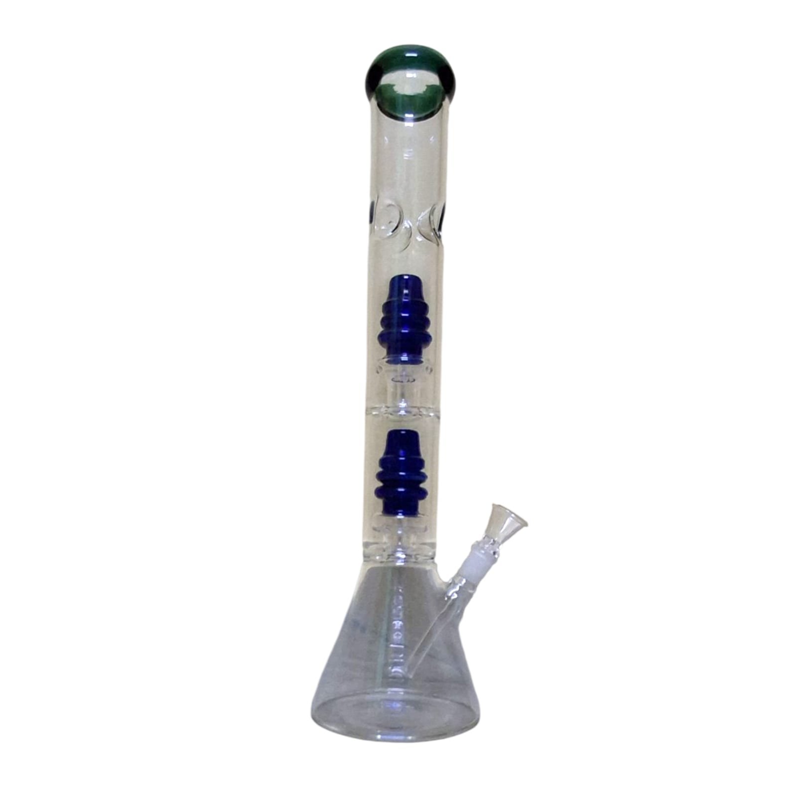 16 Inch Heavy Glass Bong With double perculator - Image 2