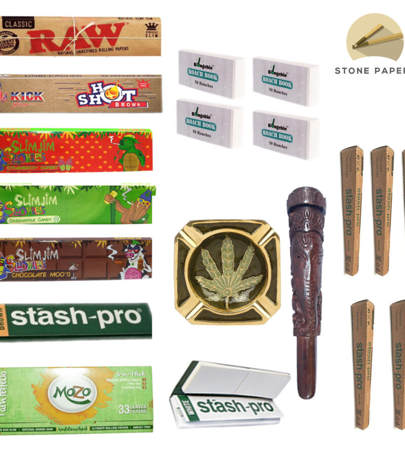 Stone Papers 420 Combo Pack - 4