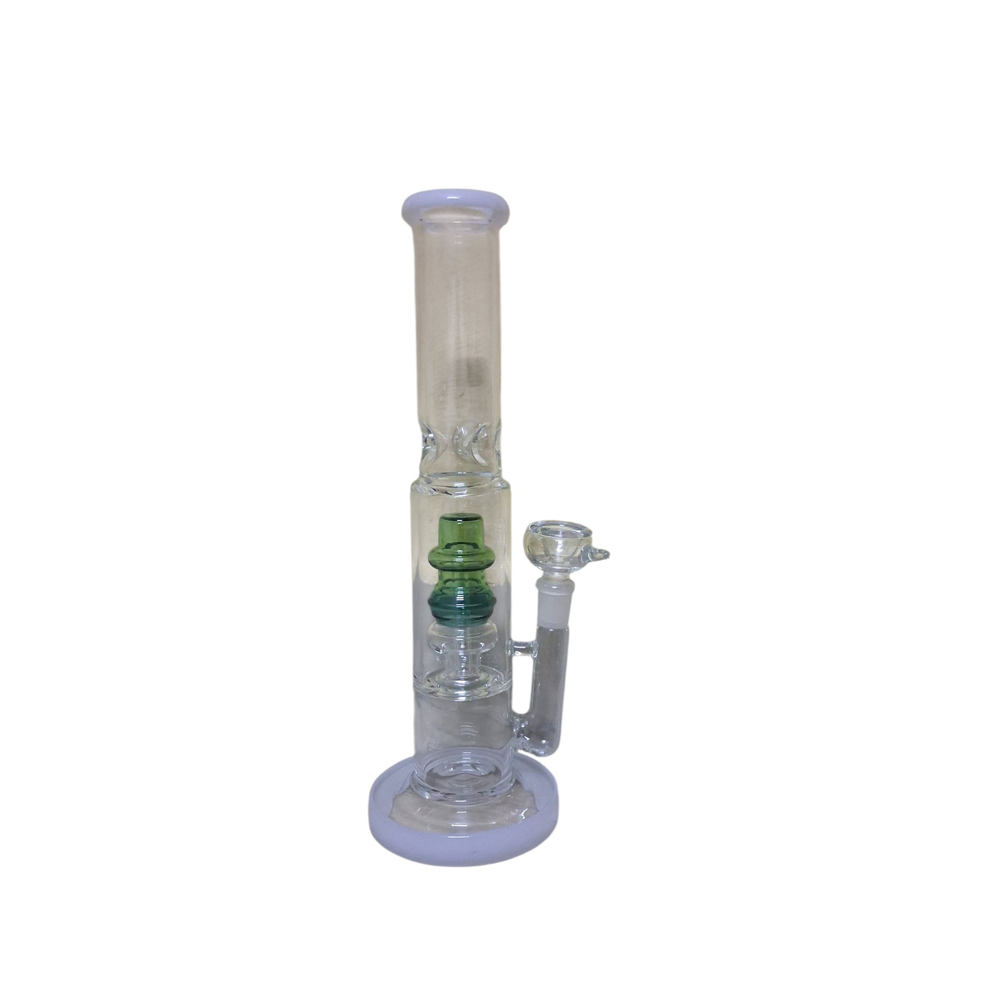 12 Inch Heavy Strong Glass Bong With Perculator - Image 2
