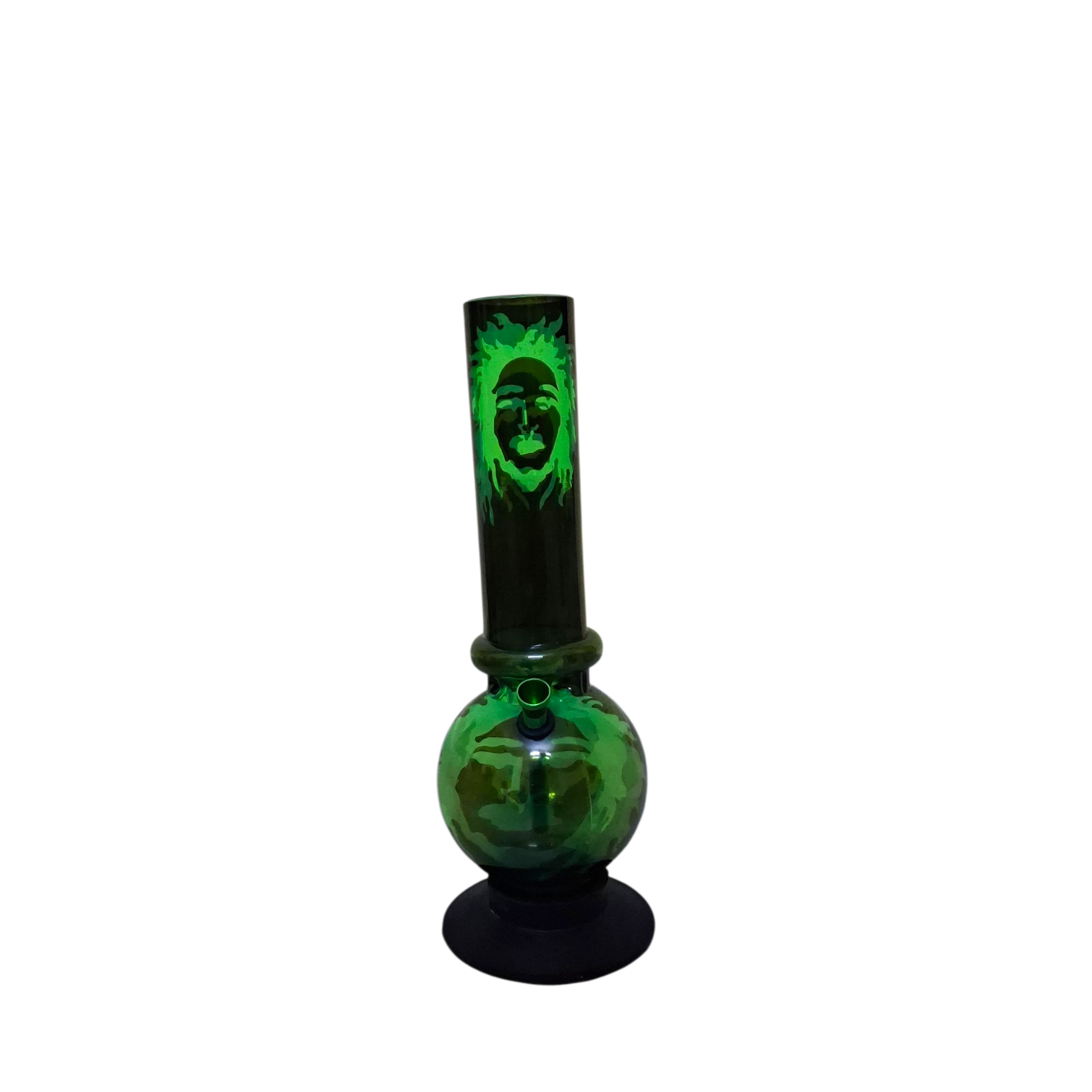 12 Inch Acrylic Bong with printed designs - Image 2