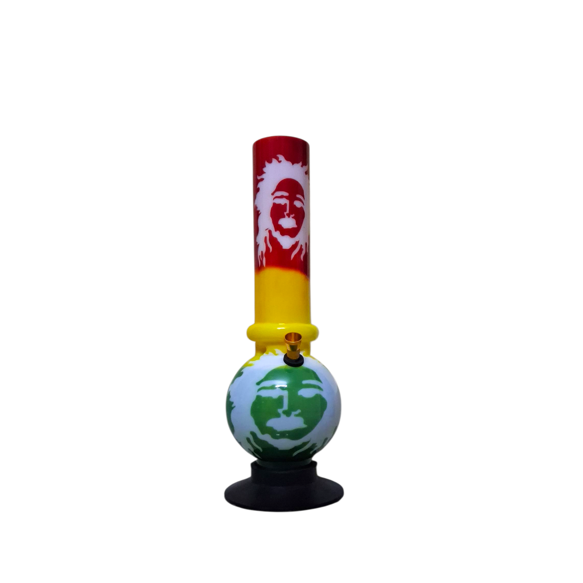 12 Inch Acrylic Bong with printed designs - Image 5