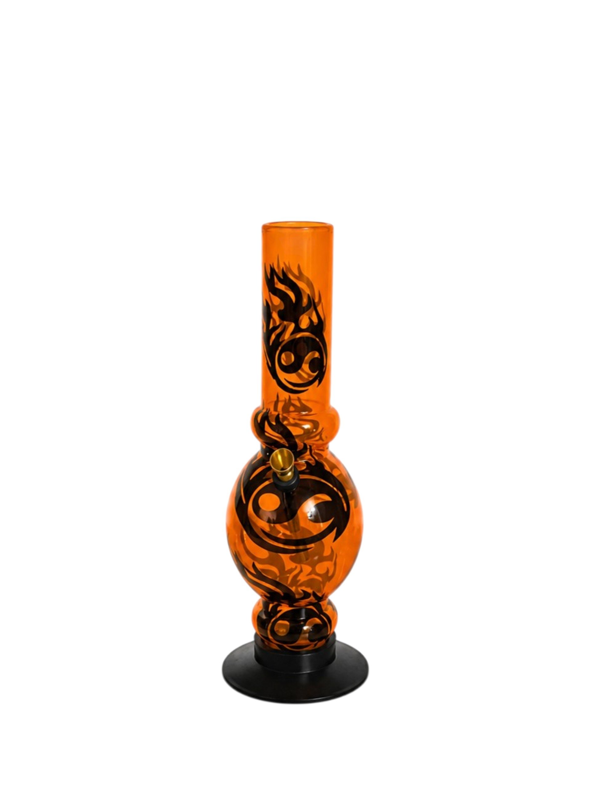 12 Inch Acrylic Bong with printed designs - Image 2