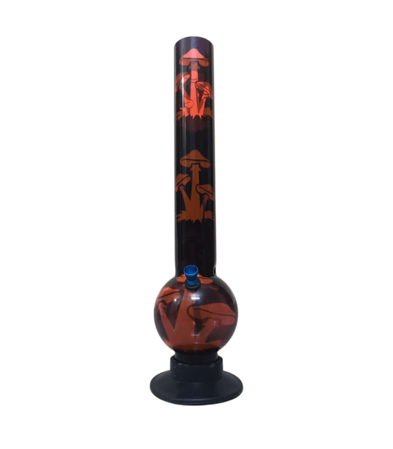 16 Inch Acrylic Bong With Designs