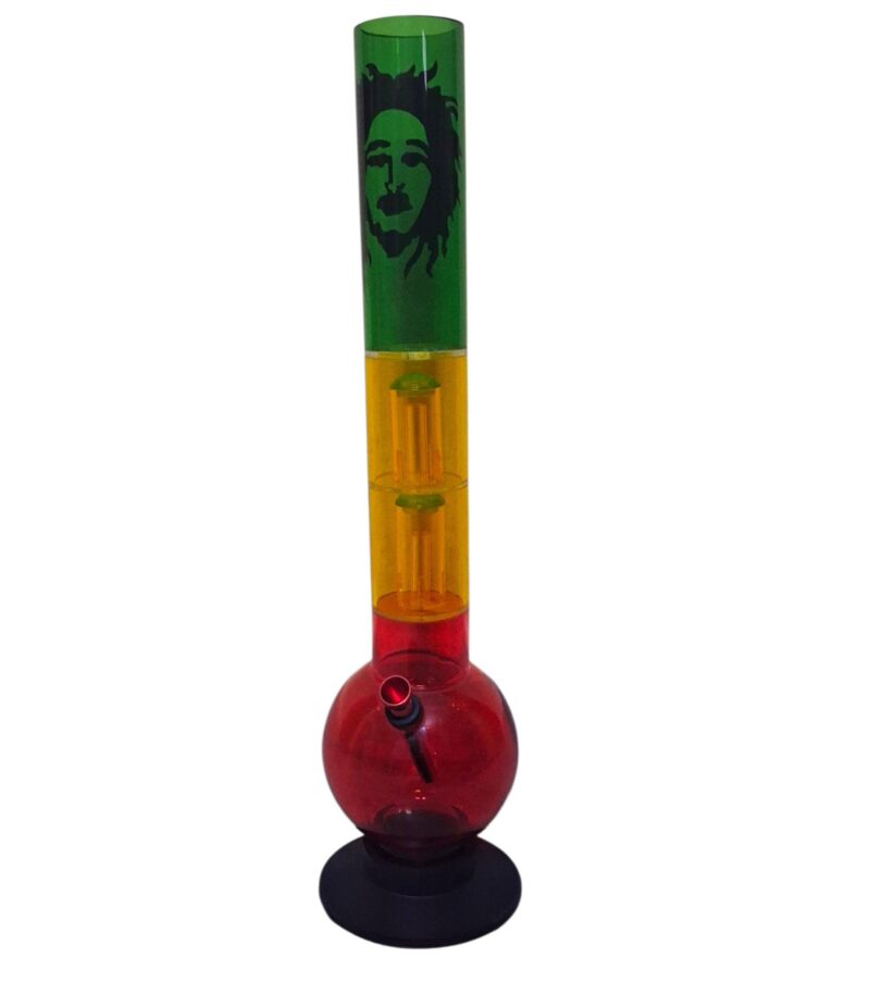 16 Inch Double Perculator Acrylic Bong