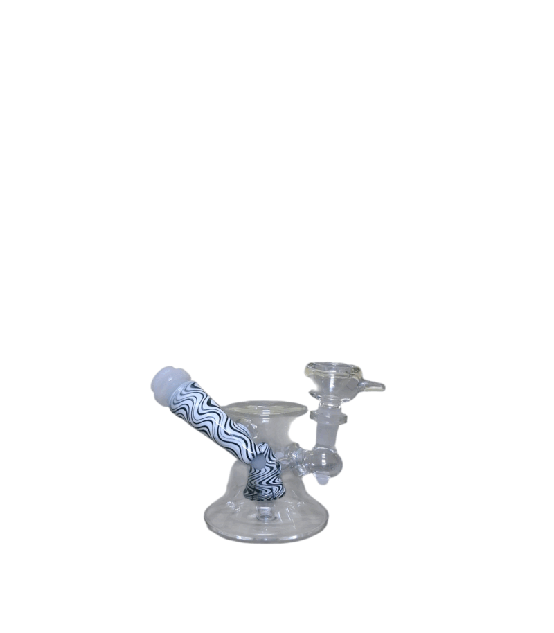 6 Inch Color Glass Designer Bong