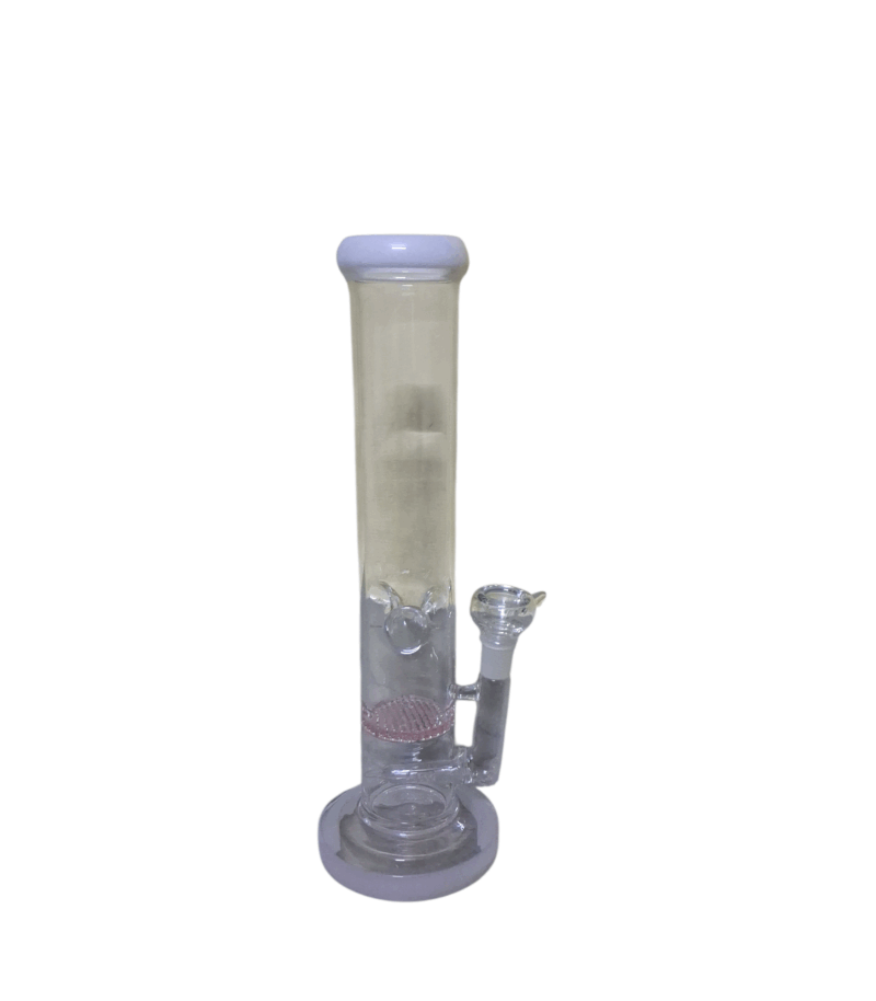 12 Inch Heavy Strong Glass Bong With  Honeycomb filter