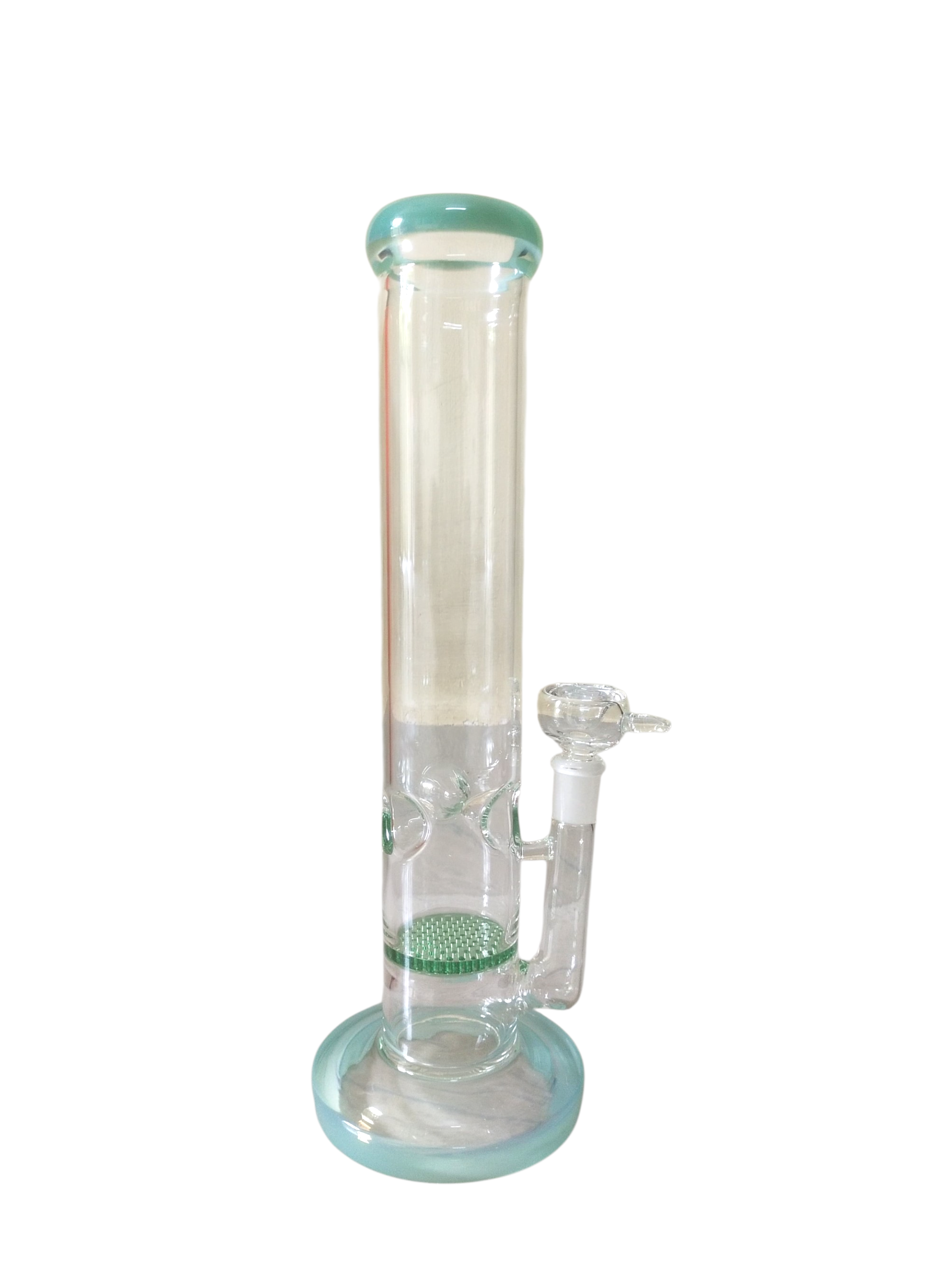 12 Inch Heavy Strong Glass Bong With Honeycomb filter