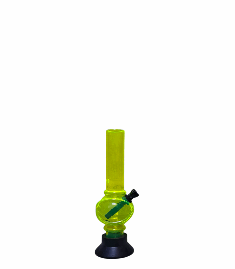 8 Inch Acrylic Bong plain colors